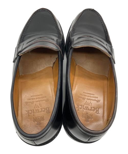 berwick（バーウィック）berwick (バーウィック) コインローファー ブラック サイズ:8の古着・服飾アイテム