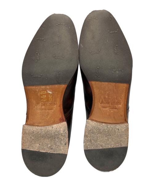 JOHN LOBB（ジョンロブ）JOHN LOBB (ジョンロブ) ダブルモンクストラップシューズ ブラウン サイズ:8　1/2の古着・服飾アイテム
