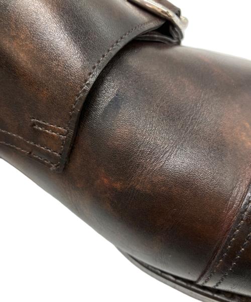 JOHN LOBB（ジョンロブ）JOHN LOBB (ジョンロブ) ダブルモンクストラップシューズ ブラウン サイズ:8　1/2の古着・服飾アイテム