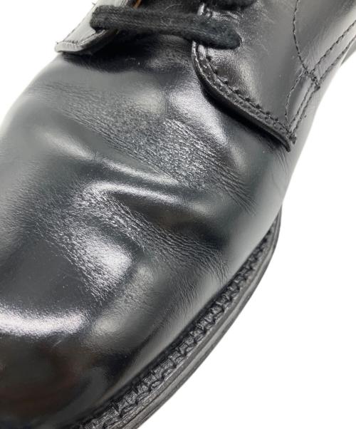 Alden（オールデン）Alden (オールデン) プレーントゥシューズ ブラック サイズ:9の古着・服飾アイテム
