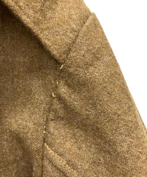 -（-）- (-) バトルドレスジャケット ブラウン サイズ:16の古着・服飾アイテム