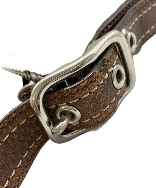 COACH（コーチ）COACH (コーチ) ショルダーバッグ ブラウン×ベージュの古着・服飾アイテム