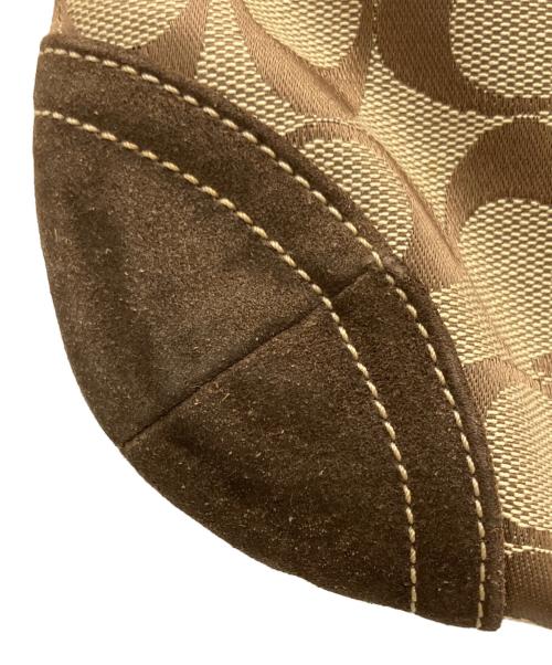 COACH（コーチ）COACH (コーチ) ショルダーバッグ ブラウン×ベージュの古着・服飾アイテム