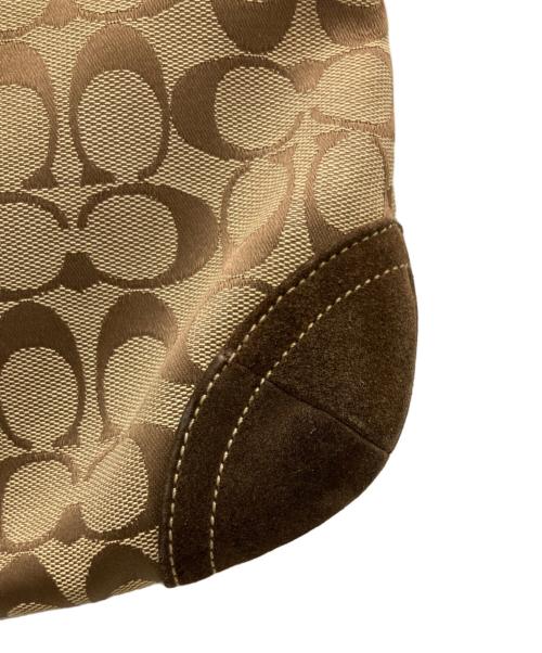 COACH（コーチ）COACH (コーチ) ショルダーバッグ ブラウン×ベージュの古着・服飾アイテム