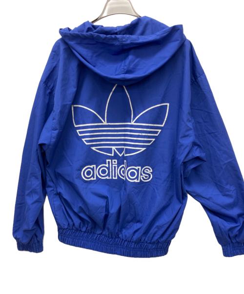 adidas（アディダス）adidas (アディダス) 90sジップパーカー ブルー サイズ:Lの古着・服飾アイテム