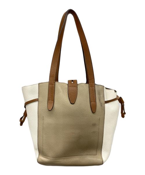 FURLA（フルラ）FURLA (フルラ) NETトートバッグ ブラウンの古着・服飾アイテム