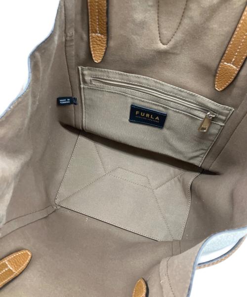 FURLA（フルラ）FURLA (フルラ) NETトートバッグ ブラウンの古着・服飾アイテム