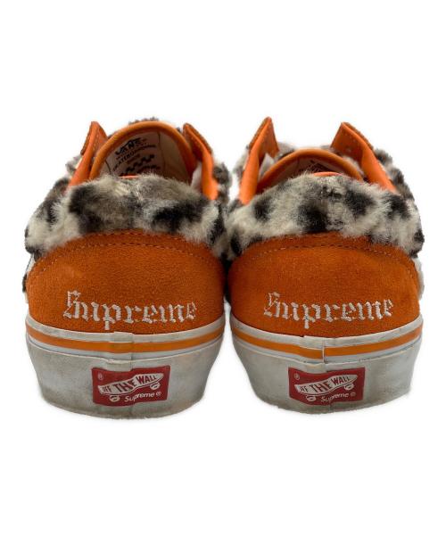 VANS（ヴァンズ）VANS (ヴァンズ) SUPREME (シュプリーム) ローカットスニーカー オレンジ×ブラウン サイズ:28.5の古着・服飾アイテム