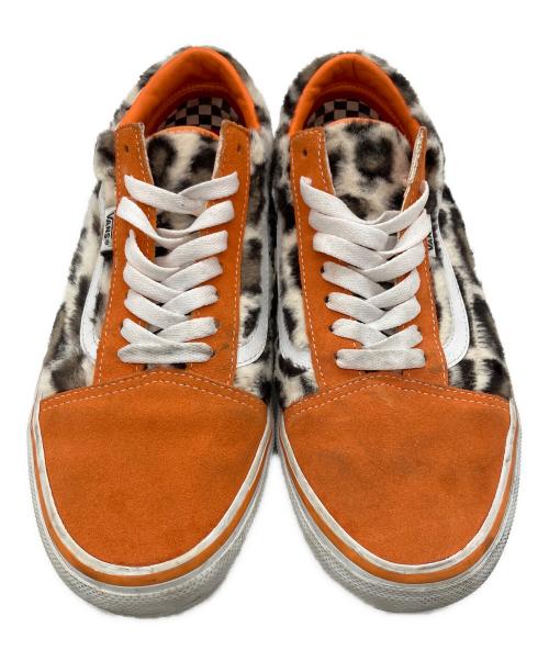 VANS（ヴァンズ）VANS (ヴァンズ) SUPREME (シュプリーム) ローカットスニーカー オレンジ×ブラウン サイズ:28.5の古着・服飾アイテム