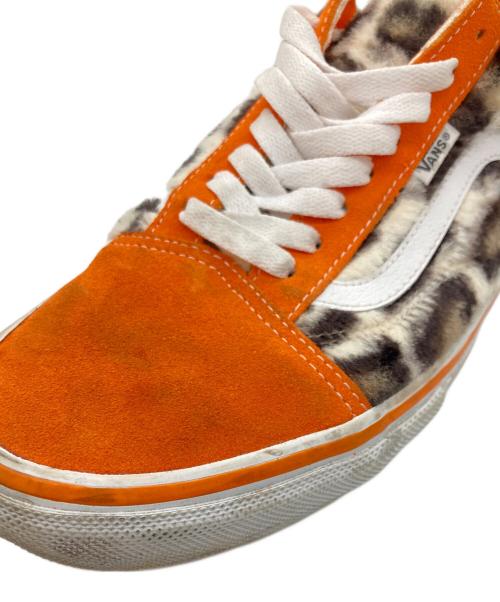 VANS（ヴァンズ）VANS (ヴァンズ) SUPREME (シュプリーム) ローカットスニーカー オレンジ×ブラウン サイズ:28.5の古着・服飾アイテム