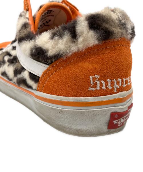 VANS（ヴァンズ）VANS (ヴァンズ) SUPREME (シュプリーム) ローカットスニーカー オレンジ×ブラウン サイズ:28.5の古着・服飾アイテム