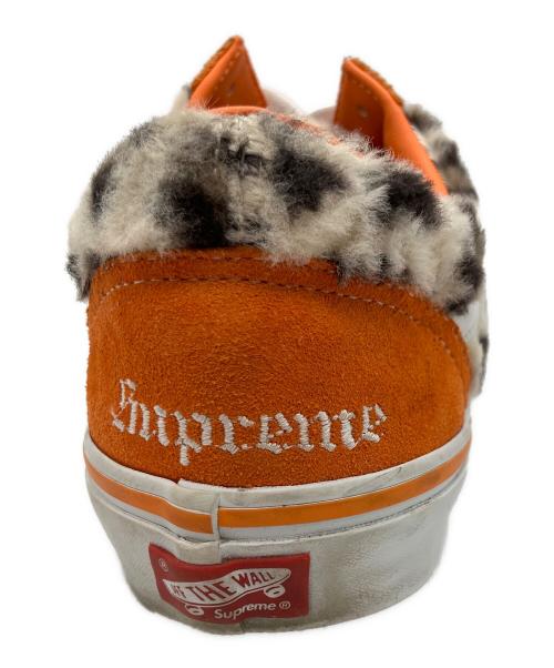 VANS（ヴァンズ）VANS (ヴァンズ) SUPREME (シュプリーム) ローカットスニーカー オレンジ×ブラウン サイズ:28.5の古着・服飾アイテム