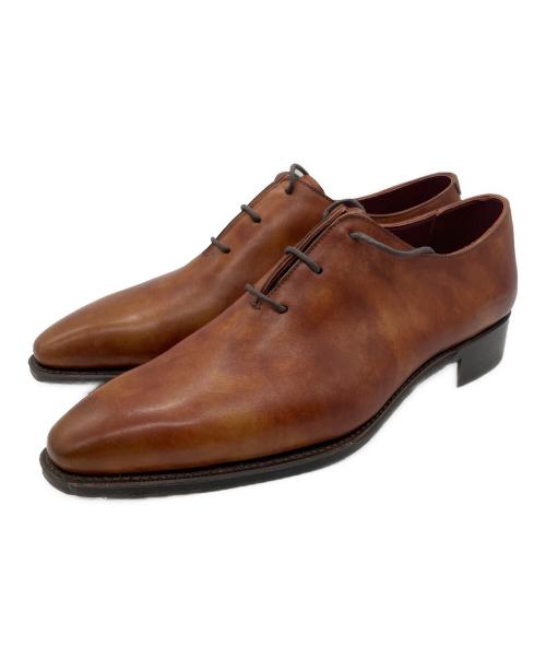 Perfetto（ペルフェット）Perfetto (ペルフェット) プレーントゥシューズ ブラウン サイズ:7の古着・服飾アイテム