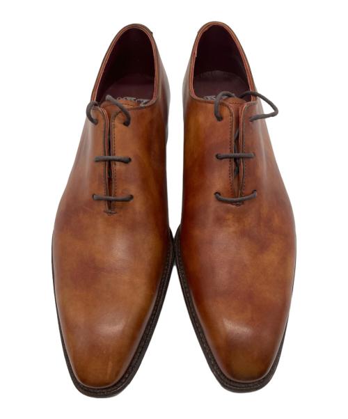 Perfetto（ペルフェット）Perfetto (ペルフェット) プレーントゥシューズ ブラウン サイズ:7の古着・服飾アイテム