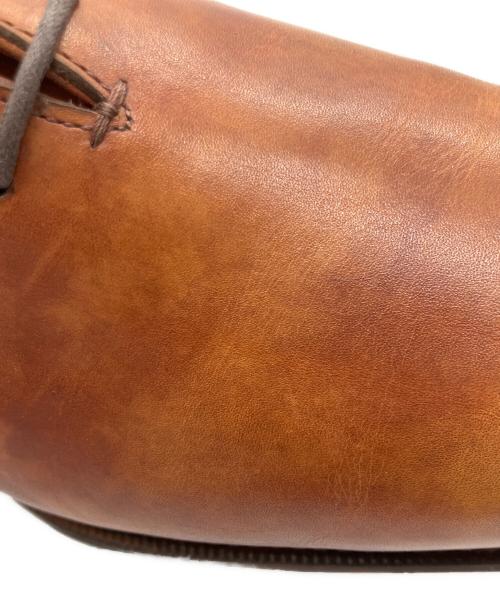 Perfetto（ペルフェット）Perfetto (ペルフェット) プレーントゥシューズ ブラウン サイズ:7の古着・服飾アイテム