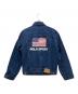POLO SPORT (ポロスポーツ) 星条旗 90’Sデニムジャケット インディゴ サイズ:S 未使用品：22000円