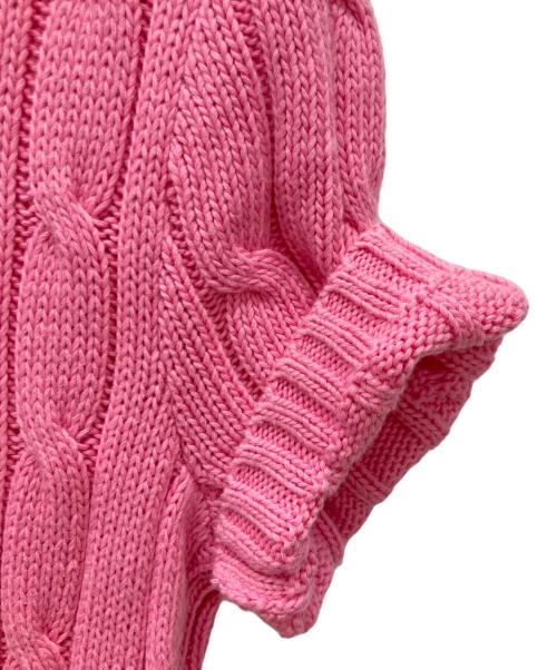 POLO RALPH LAUREN（ポロ・ラルフローレン）POLO RALPH LAUREN (ポロ・ラルフローレン) 薄手ニット ピンク サイズ:XSの古着・服飾アイテム