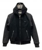 BURBERRY BLACK LABELバーバリーブラックレーベル）の古着「ウールジャケット」｜ブラック