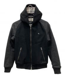 BURBERRY BLACK LABEL（バーバリーブラックレーベル）の古着「ウールジャケット」｜ブラック