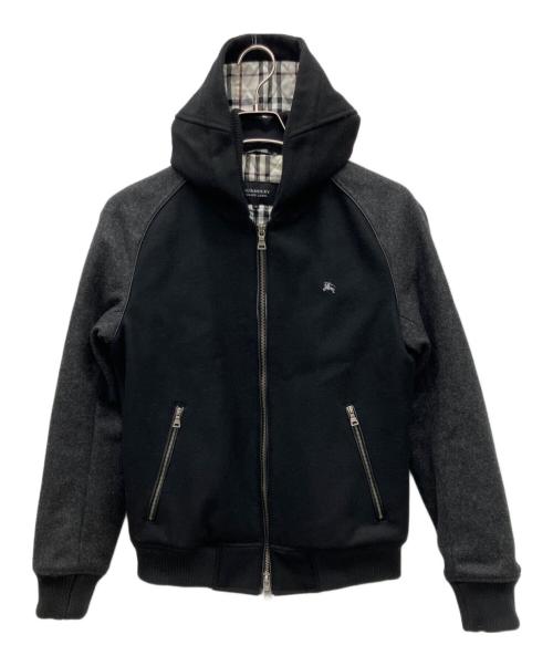 BURBERRY BLACK LABEL（バーバリーブラックレーベル）BURBERRY BLACK LABEL (バーバリーブラックレーベル) ウールジャケット ブラック サイズ:Ｍの古着・服飾アイテム