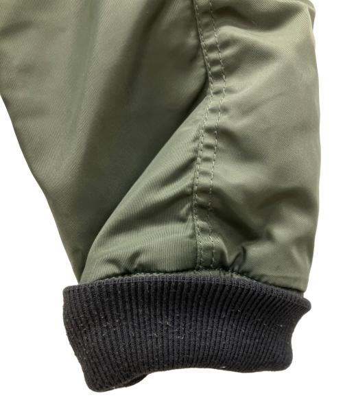 DIESEL（ディーゼル）DIESEL (ディーゼル) MA-1ジャケット カーキ サイズ:Lの古着・服飾アイテム