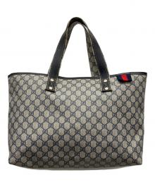 GUCCI（グッチ）の古着「トートバッグ」｜ネイビー