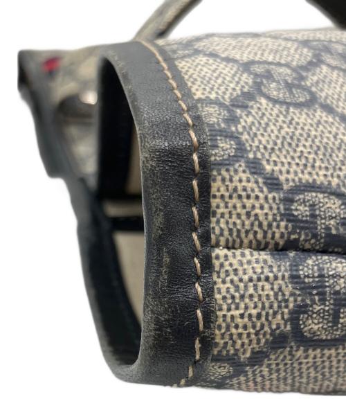 GUCCI（グッチ）GUCCI (グッチ) トートバッグ ネイビーの古着・服飾アイテム