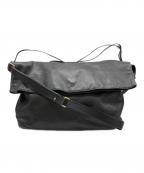 GUCCIグッチ）の古着「メッセンジャーバッグ」｜ブラック