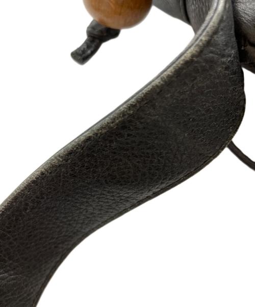 GUCCI（グッチ）GUCCI (グッチ) メッセンジャーバッグ ブラックの古着・服飾アイテム