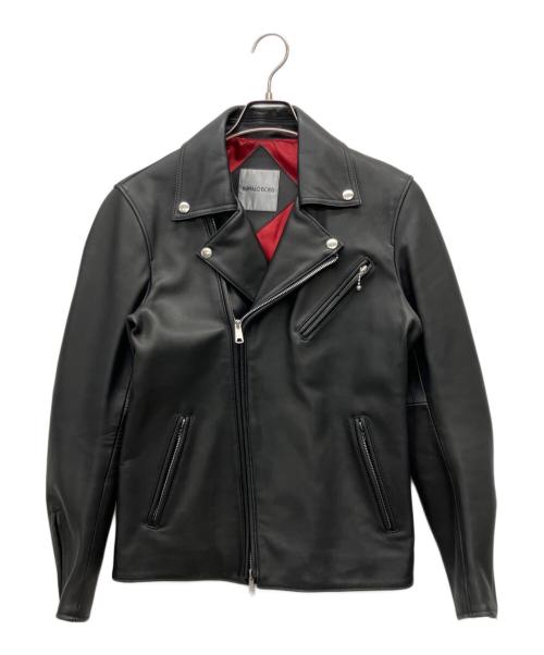 BUFFALO BOBS（バッファローボブズ）BUFFALO BOBS (バッファローボブズ) ラムレザージャケット ブラック サイズ:2の古着・服飾アイテム