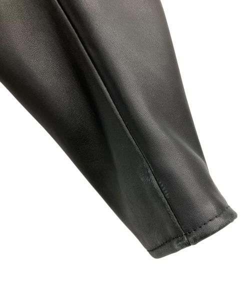 BUFFALO BOBS（バッファローボブズ）BUFFALO BOBS (バッファローボブズ) ラムレザージャケット ブラック サイズ:2の古着・服飾アイテム