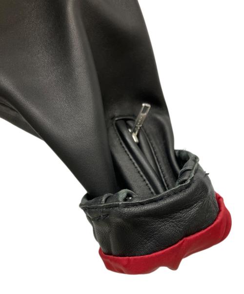 BUFFALO BOBS（バッファローボブズ）BUFFALO BOBS (バッファローボブズ) ラムレザージャケット ブラック サイズ:2の古着・服飾アイテム