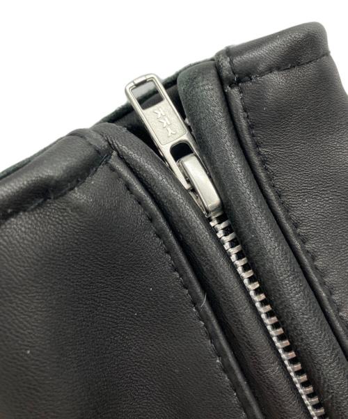 BUFFALO BOBS（バッファローボブズ）BUFFALO BOBS (バッファローボブズ) ラムレザージャケット ブラック サイズ:2の古着・服飾アイテム