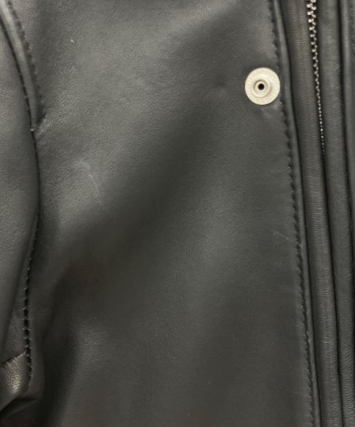 BUFFALO BOBS（バッファローボブズ）BUFFALO BOBS (バッファローボブズ) ラムレザージャケット ブラック サイズ:2の古着・服飾アイテム