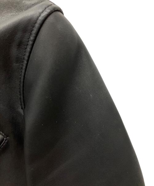 BUFFALO BOBS（バッファローボブズ）BUFFALO BOBS (バッファローボブズ) ラムレザージャケット ブラック サイズ:2の古着・服飾アイテム