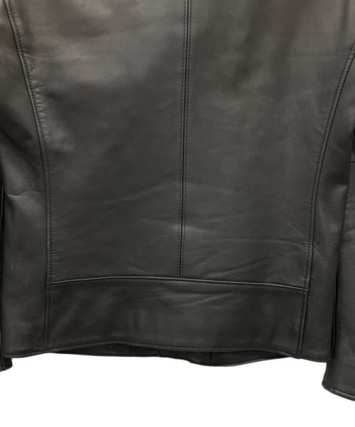 BUFFALO BOBS（バッファローボブズ）BUFFALO BOBS (バッファローボブズ) ラムレザージャケット ブラック サイズ:2の古着・服飾アイテム