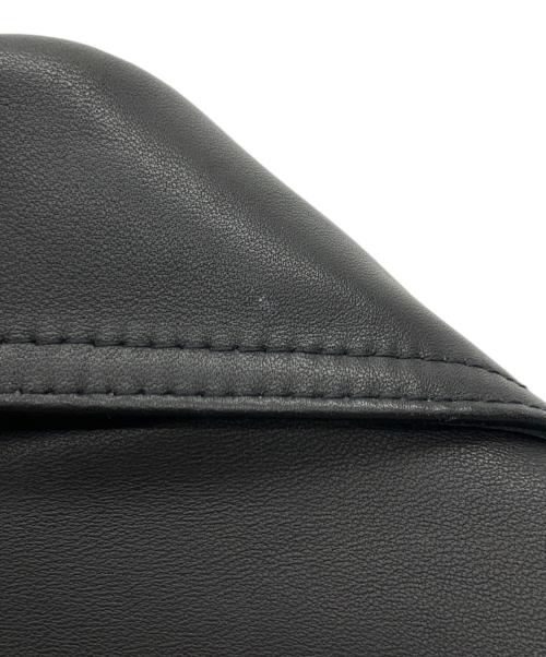 BUFFALO BOBS（バッファローボブズ）BUFFALO BOBS (バッファローボブズ) ラムレザージャケット ブラック サイズ:2の古着・服飾アイテム