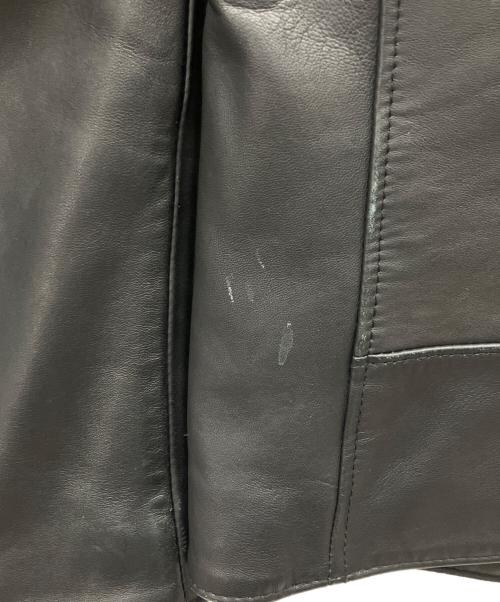BUFFALO BOBS（バッファローボブズ）BUFFALO BOBS (バッファローボブズ) ラムレザージャケット ブラック サイズ:2の古着・服飾アイテム