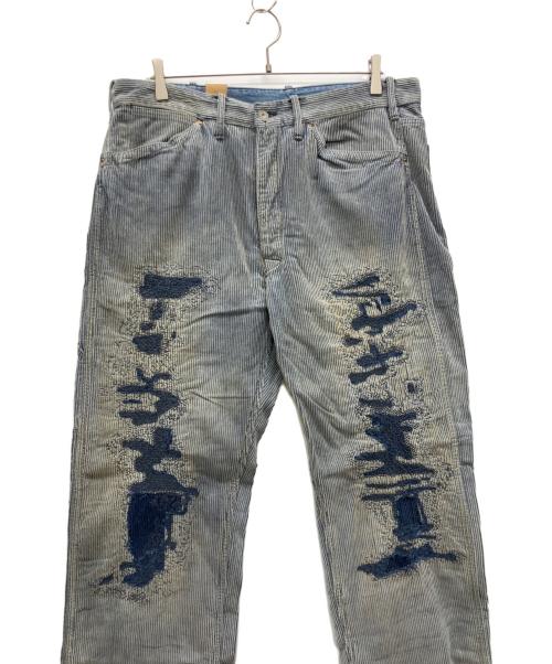 RRL（ダブルアールエル）RRL (ダブルアールエル) コーデュロイパンツ ライトグレー サイズ:36/32 未使用品の古着・服飾アイテム