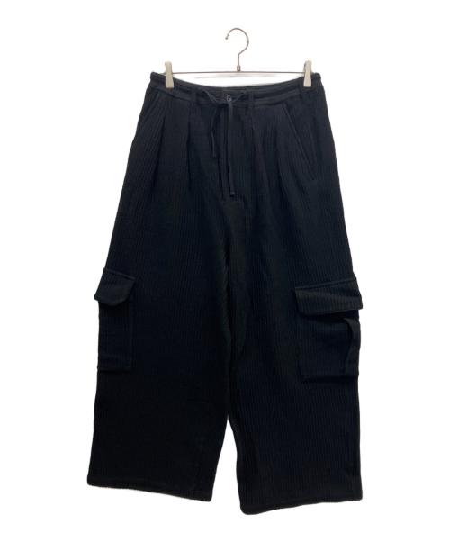 ANCELLM（アンセルム）ANCELLM (アンセルム) カーゴパンツ ブラック サイズ:Mの古着・服飾アイテム