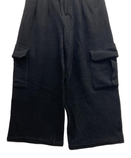 ANCELLM（アンセルム）ANCELLM (アンセルム) カーゴパンツ ブラック サイズ:Mの古着・服飾アイテム