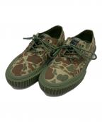 OAMC×WTAPS×VANSオーエーエムシー×ダブルタップス×ヴァンズ）の古着「ローカットスニーカー」｜グリーン×カーキ