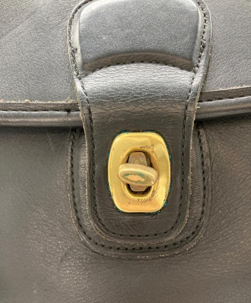 COACH（コーチ）COACH (コーチ) レザーブリーフケース ブラックの古着・服飾アイテム