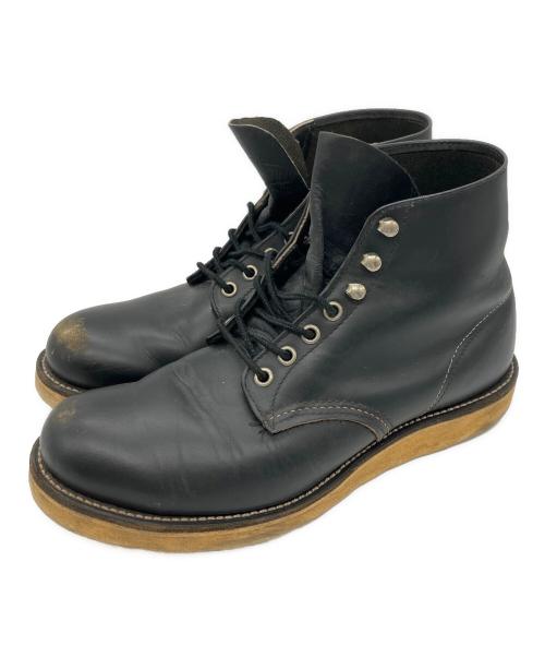 RED WING（レッドウィング）RED WING (レッドウィング) レザーブーツ ブラック サイズ:不明の古着・服飾アイテム