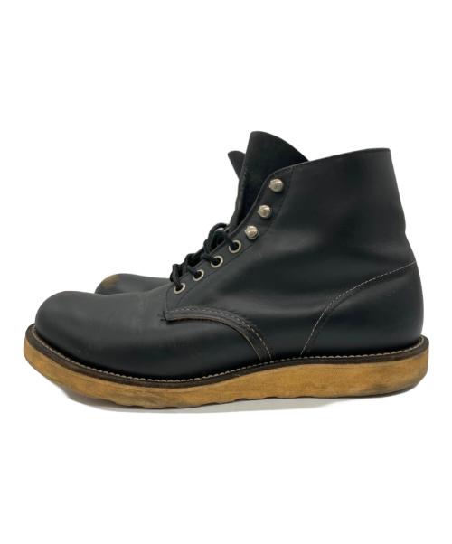 RED WING（レッドウィング）RED WING (レッドウィング) レザーブーツ ブラック サイズ:9の古着・服飾アイテム