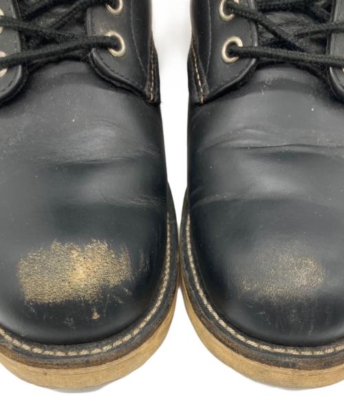 RED WING（レッドウィング）RED WING (レッドウィング) レザーブーツ ブラック サイズ:9の古着・服飾アイテム