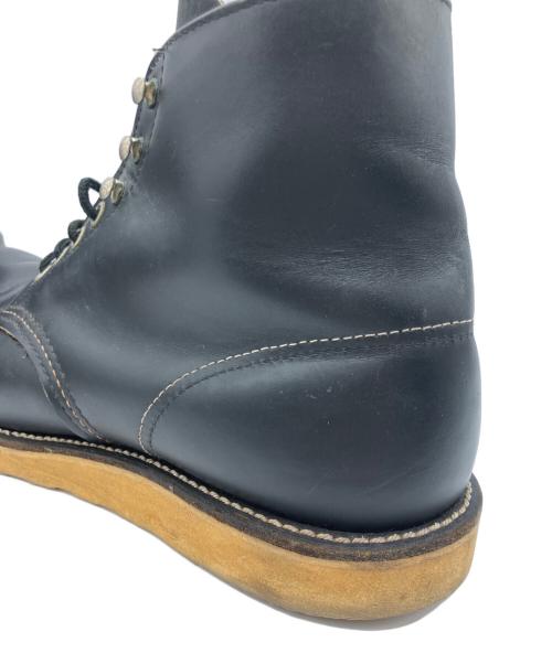 RED WING（レッドウィング）RED WING (レッドウィング) レザーブーツ ブラック サイズ:9の古着・服飾アイテム