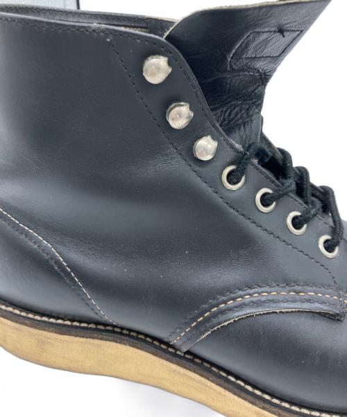 RED WING（レッドウィング）RED WING (レッドウィング) レザーブーツ ブラック サイズ:9の古着・服飾アイテム