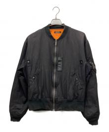CHRISTIAN DADA（クリスチャンダダ）の古着「MA-1ジャケット」｜ブラック