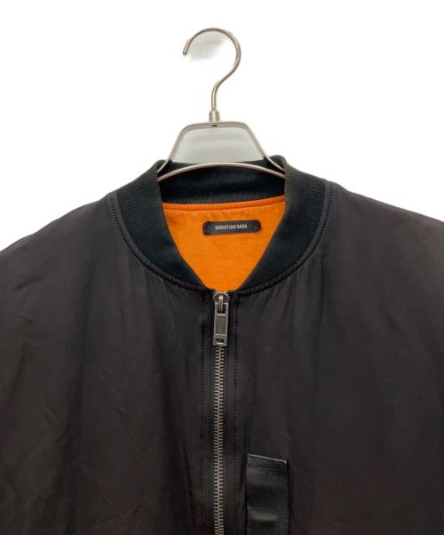 CHRISTIAN DADA（クリスチャンダダ）CHRISTIAN DADA (クリスチャンダダ) MA-1ジャケット ブラック サイズ:52の古着・服飾アイテム